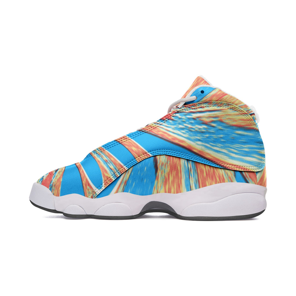 Unisex High Top Leather Sneakers