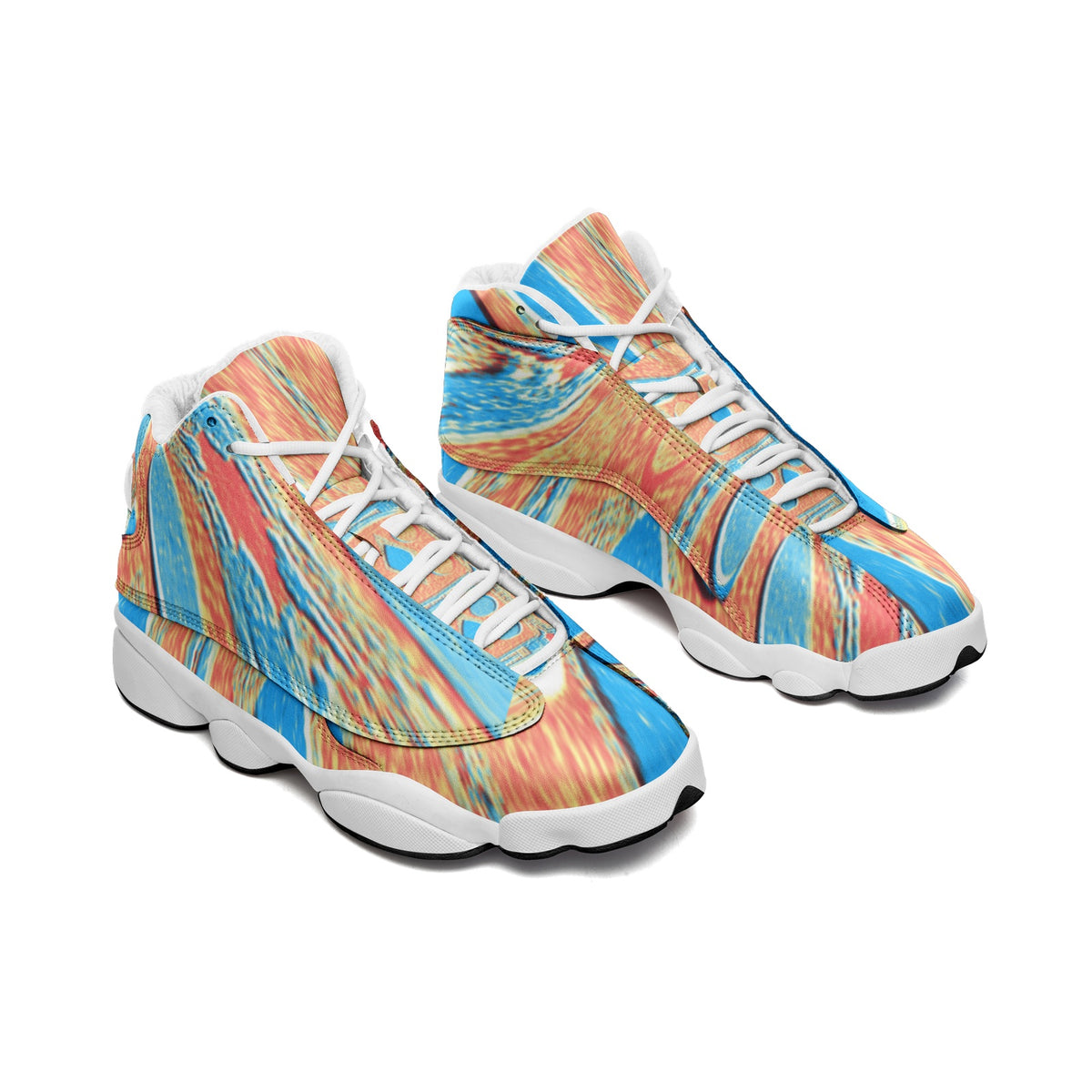 Unisex High Top Leather Sneakers