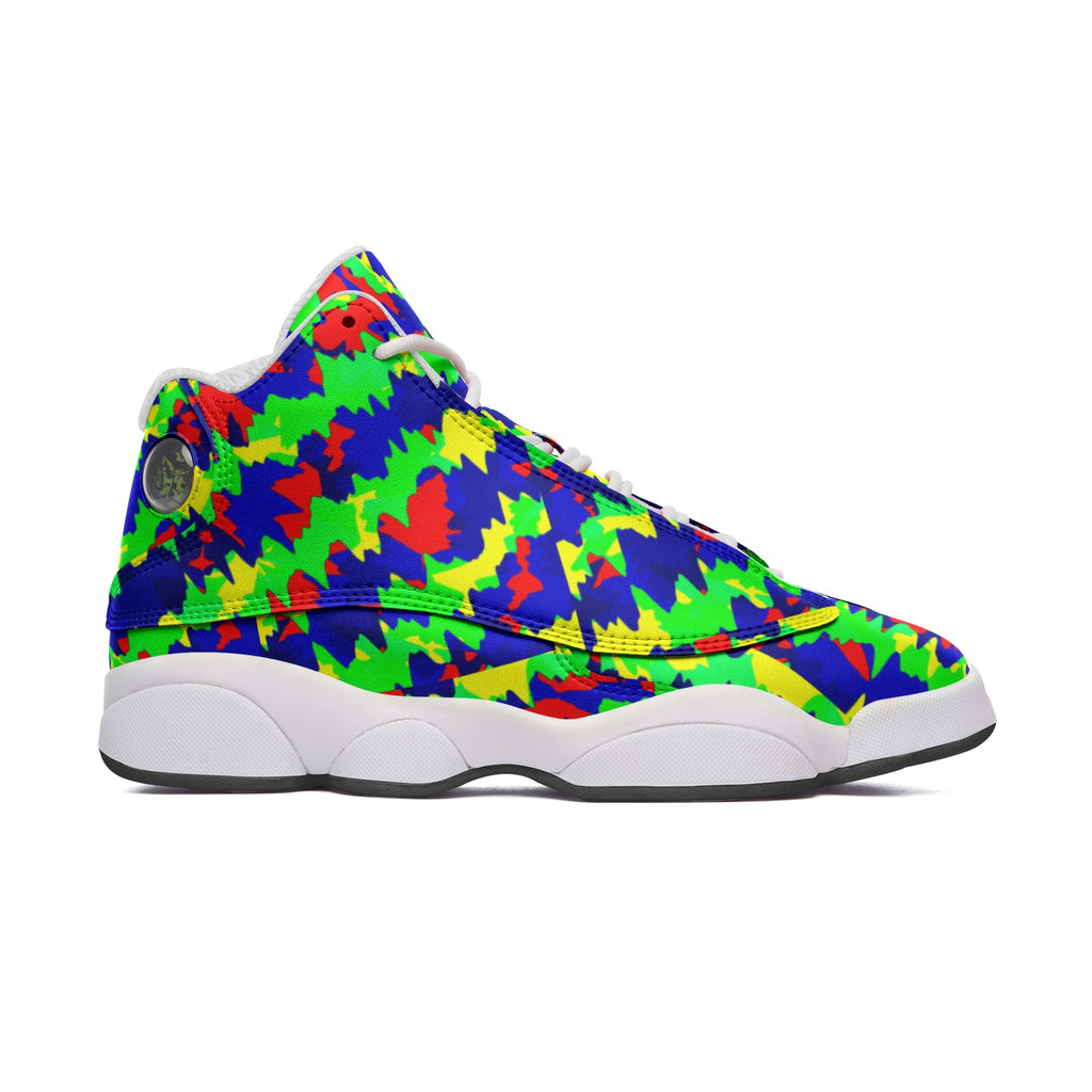 Unisex High Top Leather Sneakers