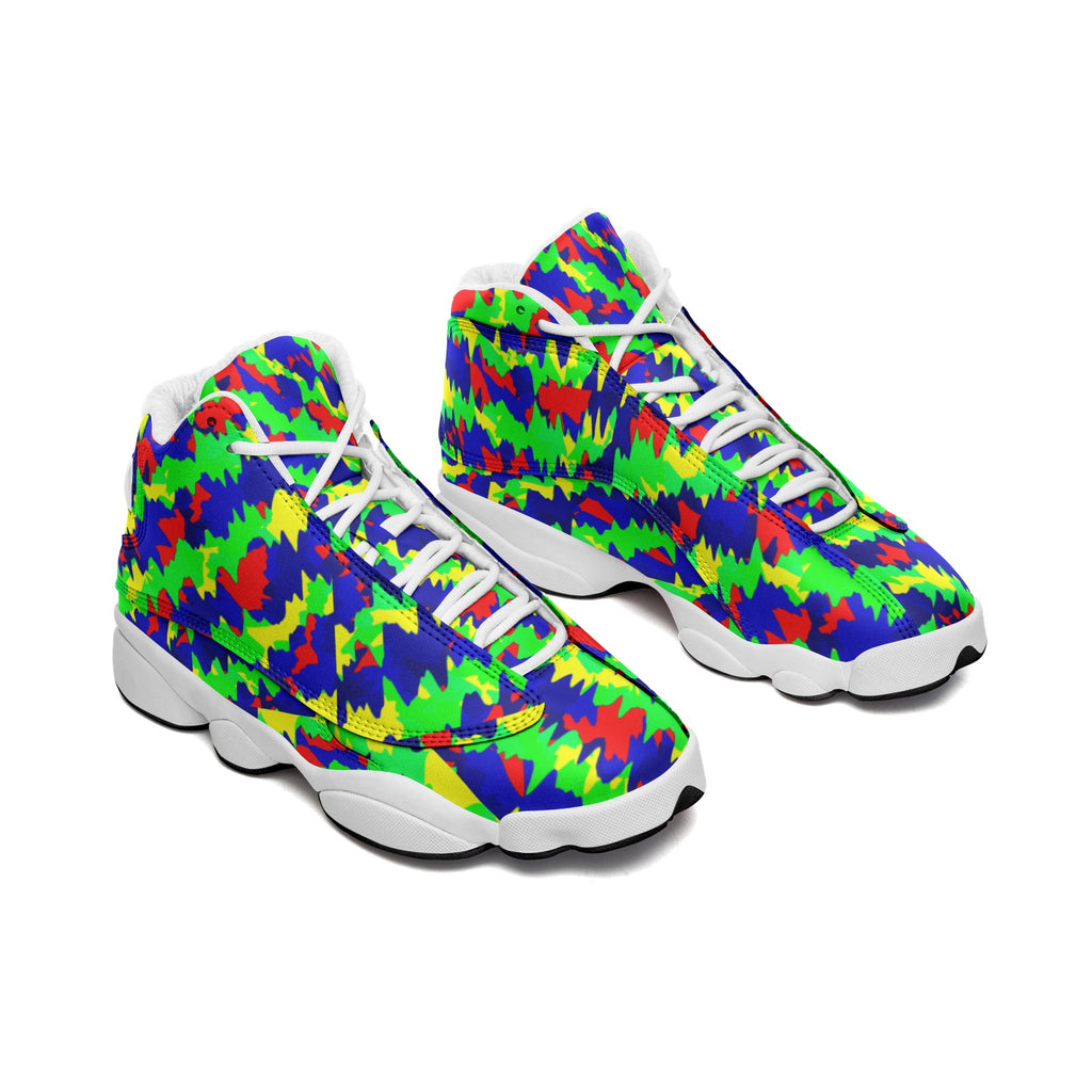 Unisex High Top Leather Sneakers