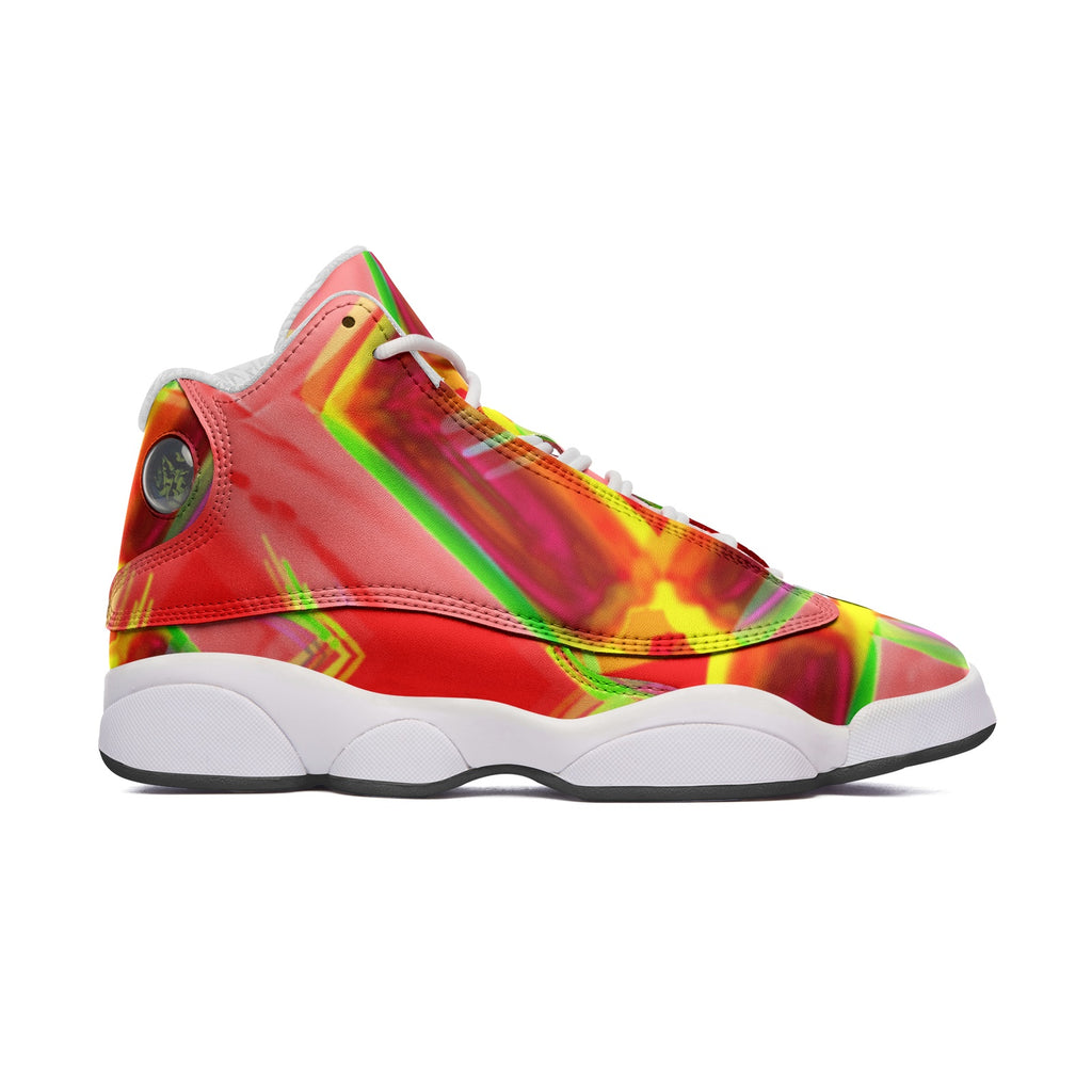 Unisex High Top Leather Sneakers