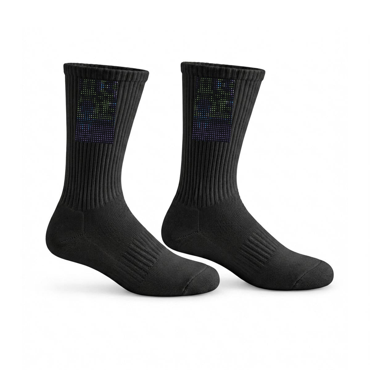 Embroidery Sports Cotton Crew Socks|Cotton