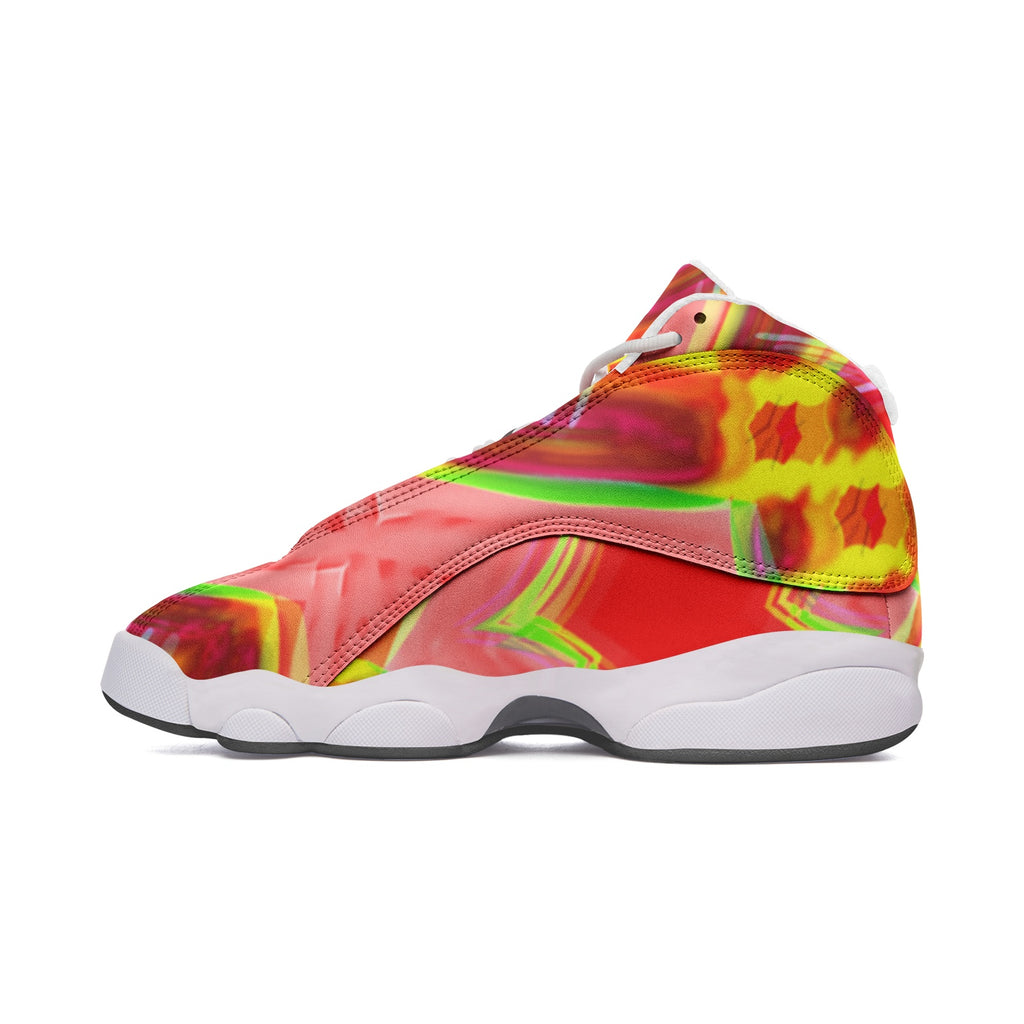 Unisex High Top Leather Sneakers