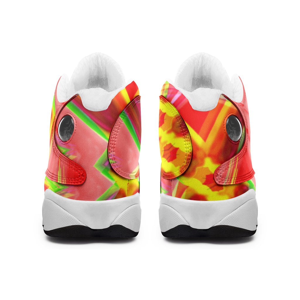 Unisex High Top Leather Sneakers