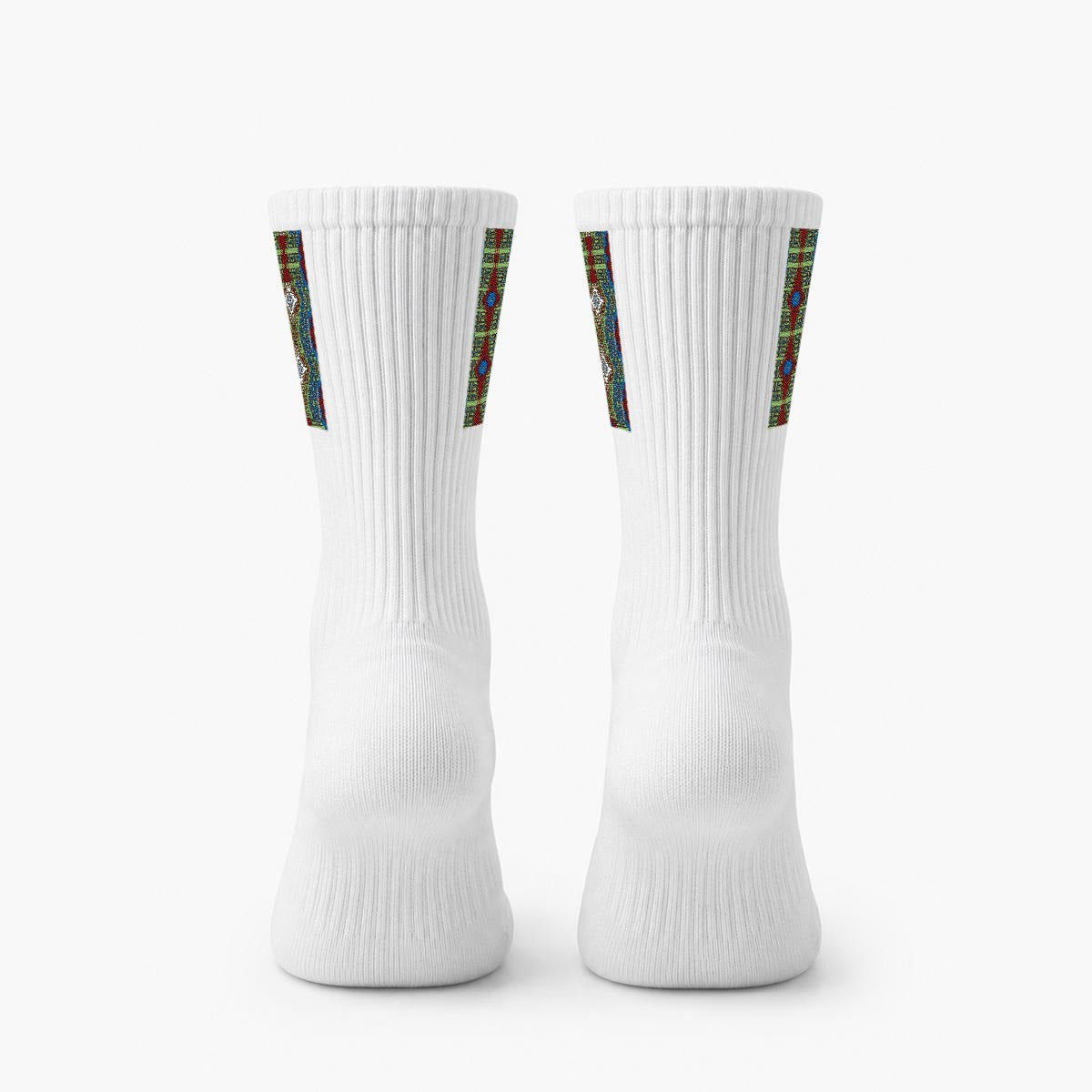 Embroidery Sports Cotton Crew Socks|Cotton