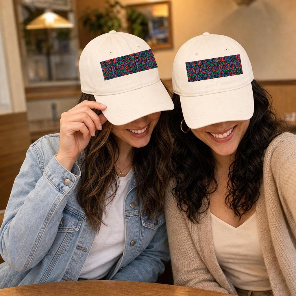 Embroidery Soft-Crown Flat Cap