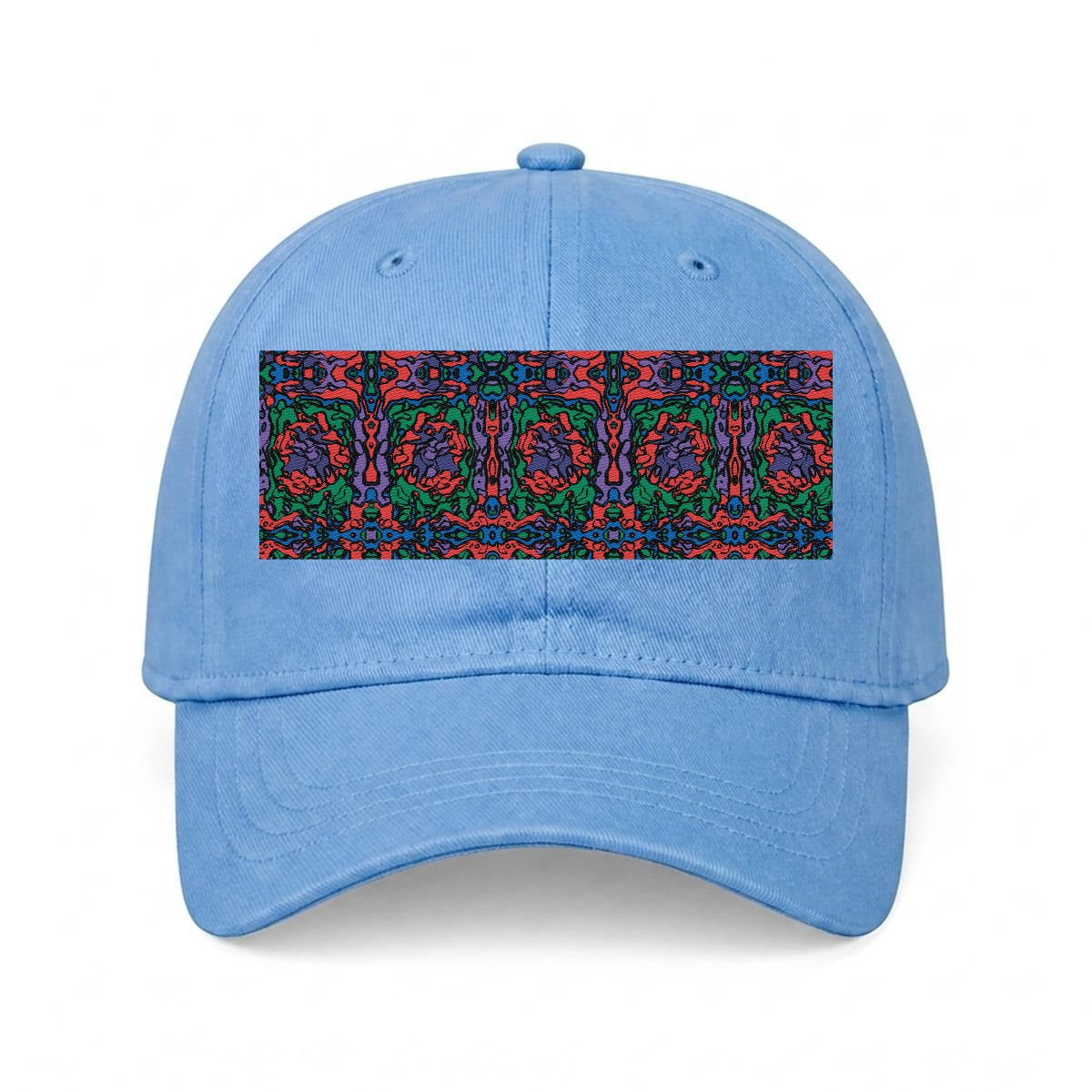 Embroidery Soft-Crown Flat Cap