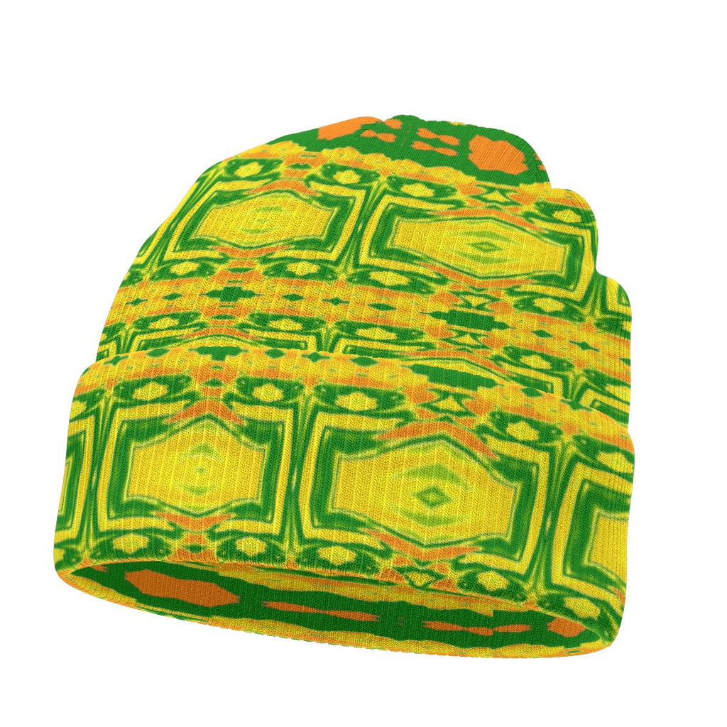 All-Over Print Knitted Hat