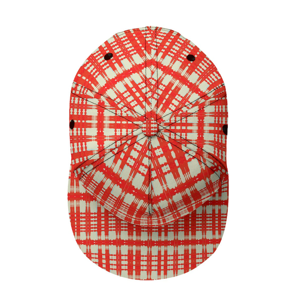 All-Over Print Flat-Brim Baseball Cap With Box