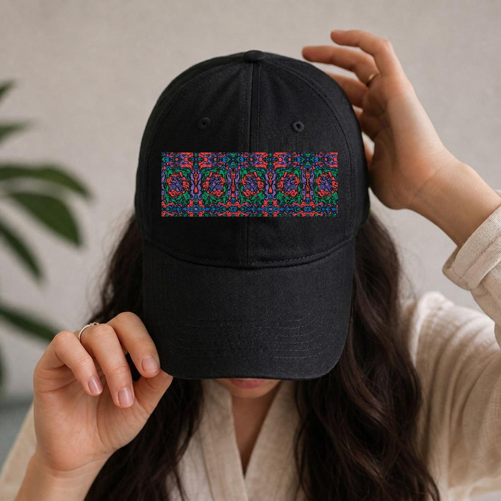 Embroidery Soft-Crown Flat Cap