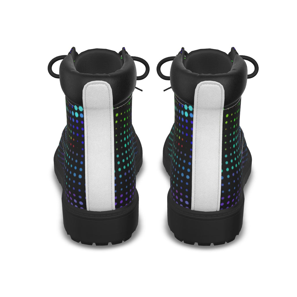 All-Over Print Men's Short Boots