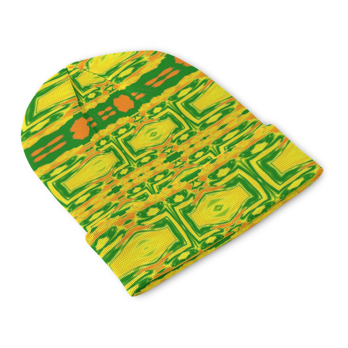 All-Over Print Knitted Hat