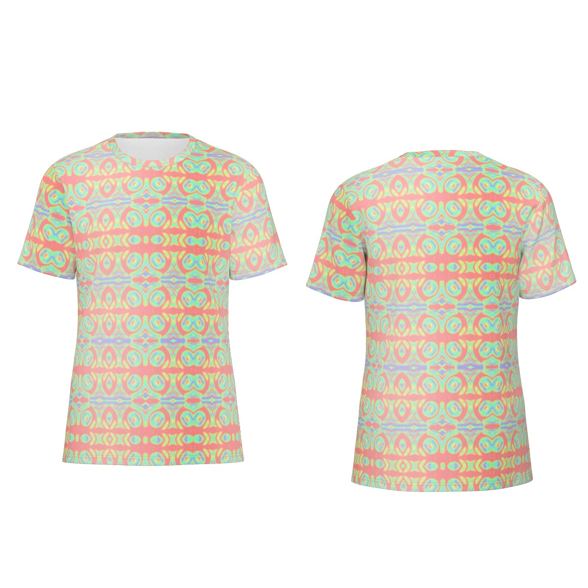 All-Over Print Men's O-Neck T-Shirt | 190GSM Cotton
