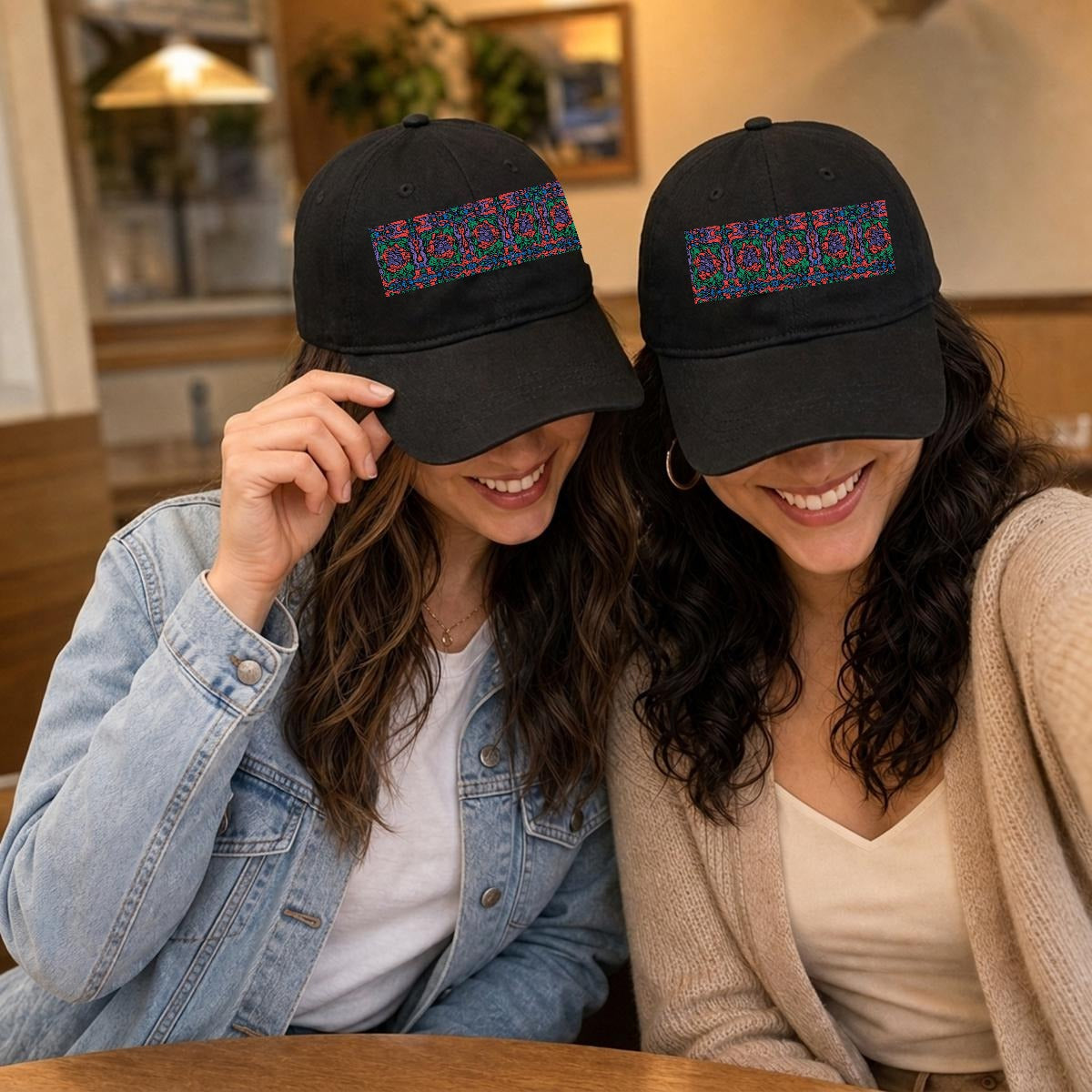 Embroidery Soft-Crown Flat Cap
