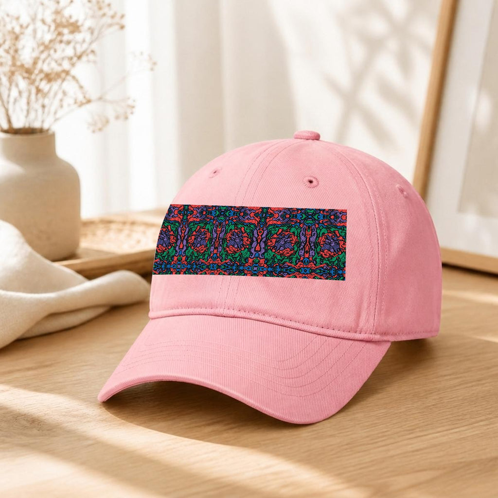 Embroidery Soft-Crown Flat Cap