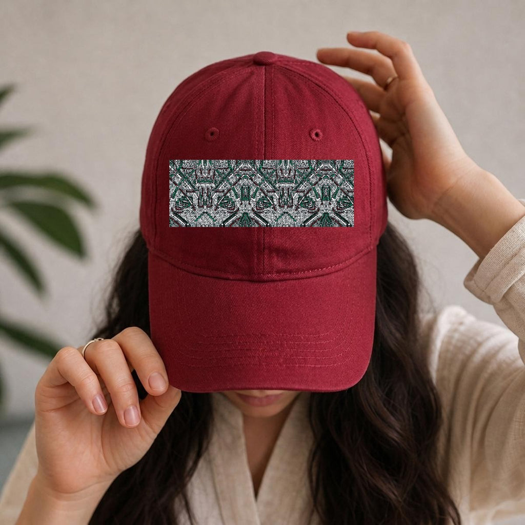 Embroidery Soft-Crown Flat Cap