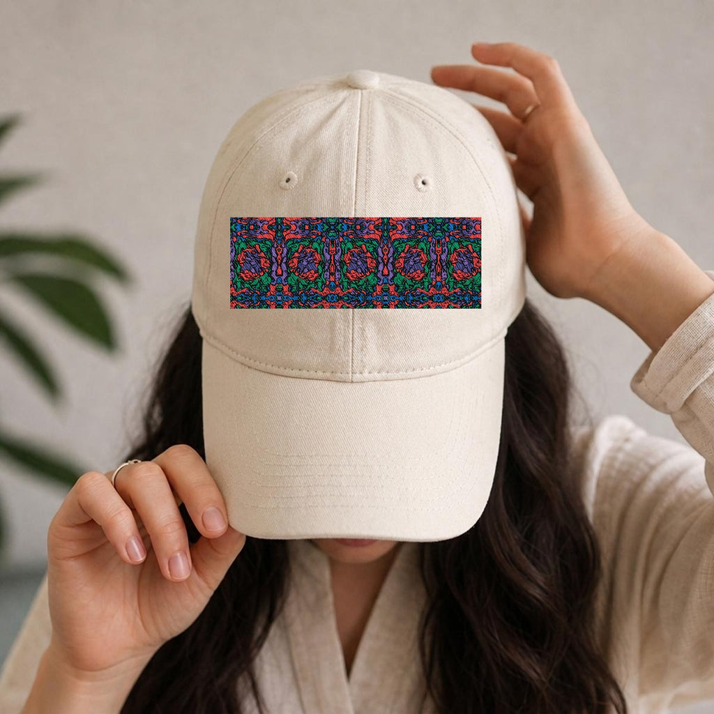 Embroidery Soft-Crown Flat Cap