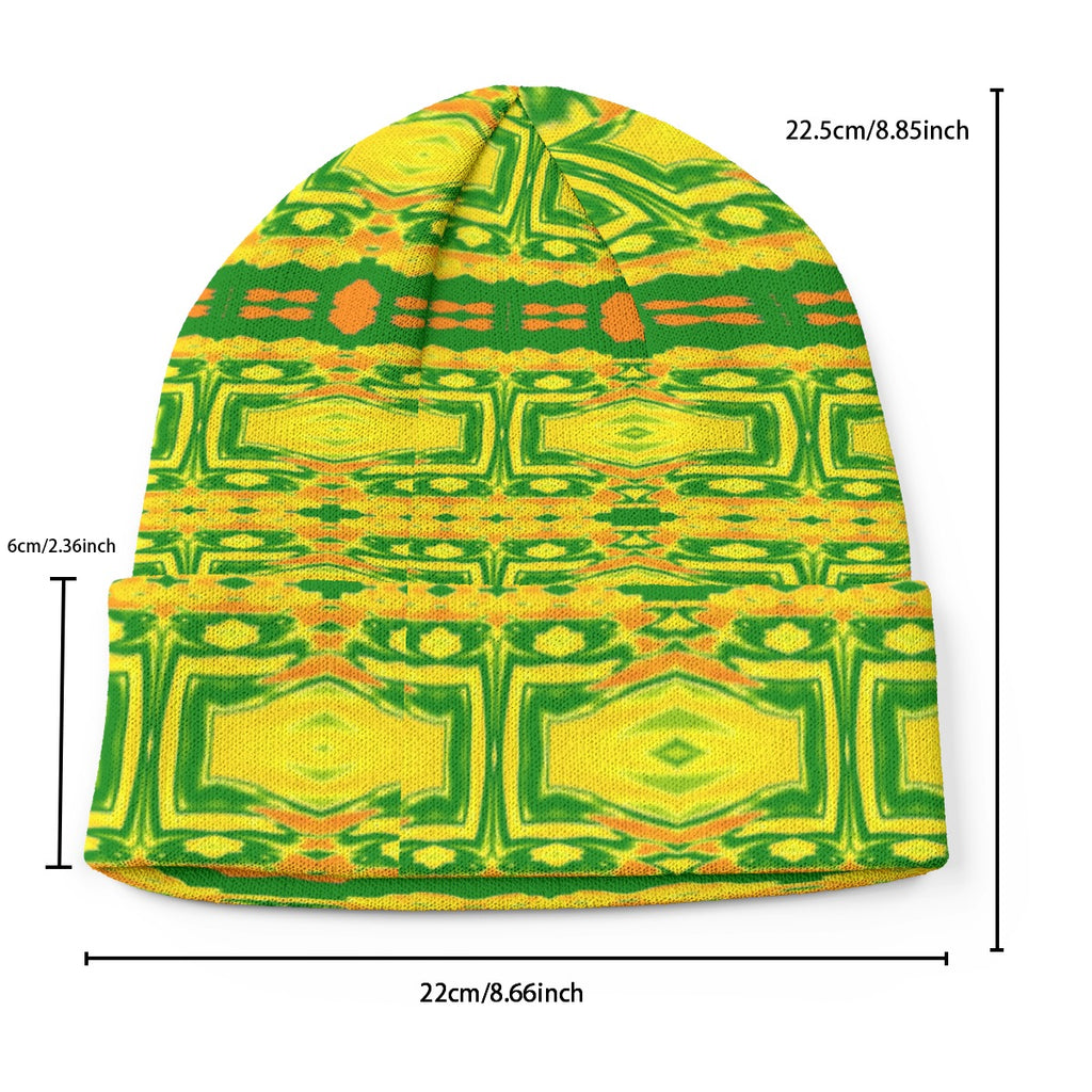 All-Over Print Knitted Hat