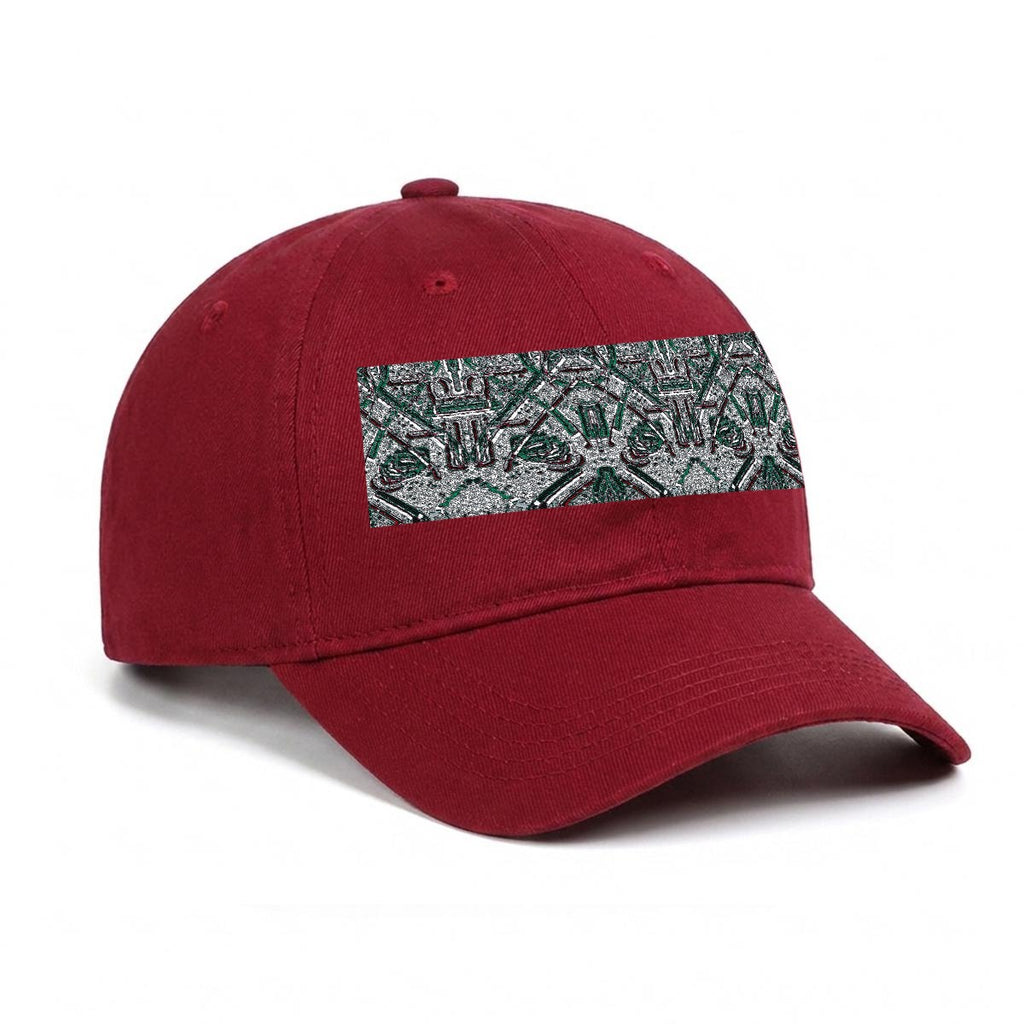 Embroidery Soft-Crown Flat Cap