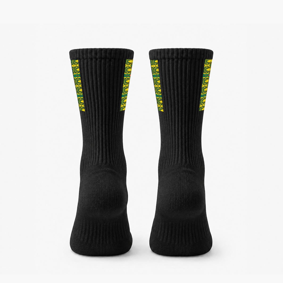 Embroidery Sports Cotton Crew Socks|Cotton