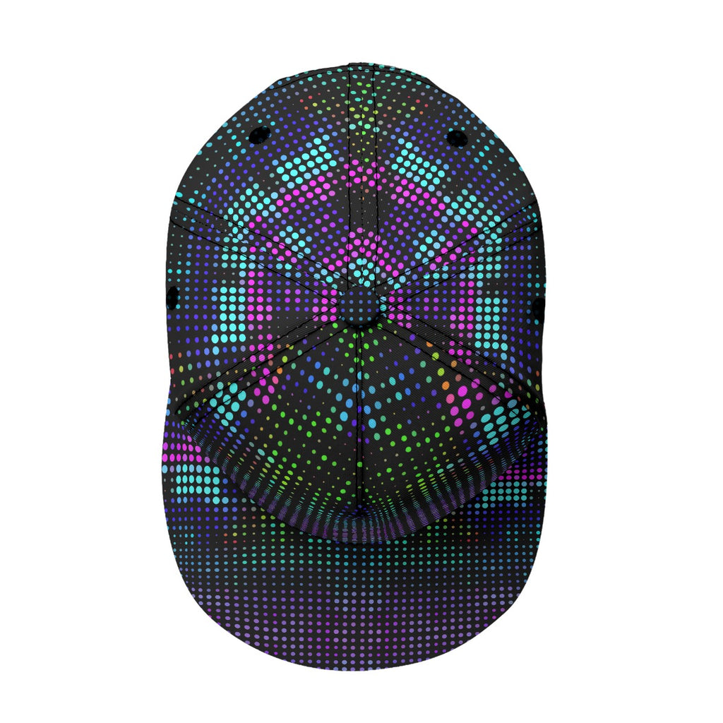 All-Over Print Flat-Brim Baseball Cap With Box