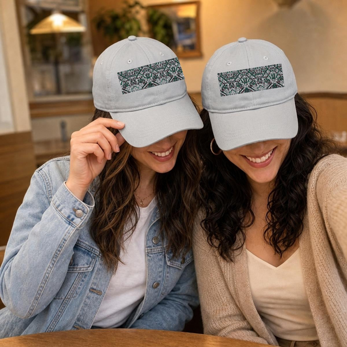 Embroidery Soft-Crown Flat Cap