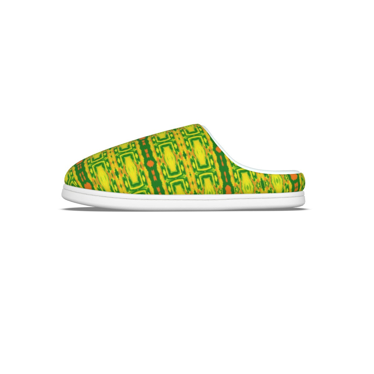 All-Over Print Men's Plush Slippers