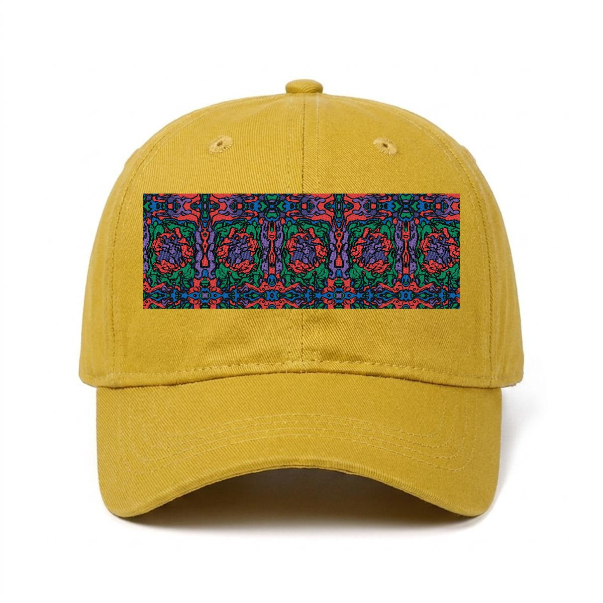 Embroidery Soft-Crown Flat Cap