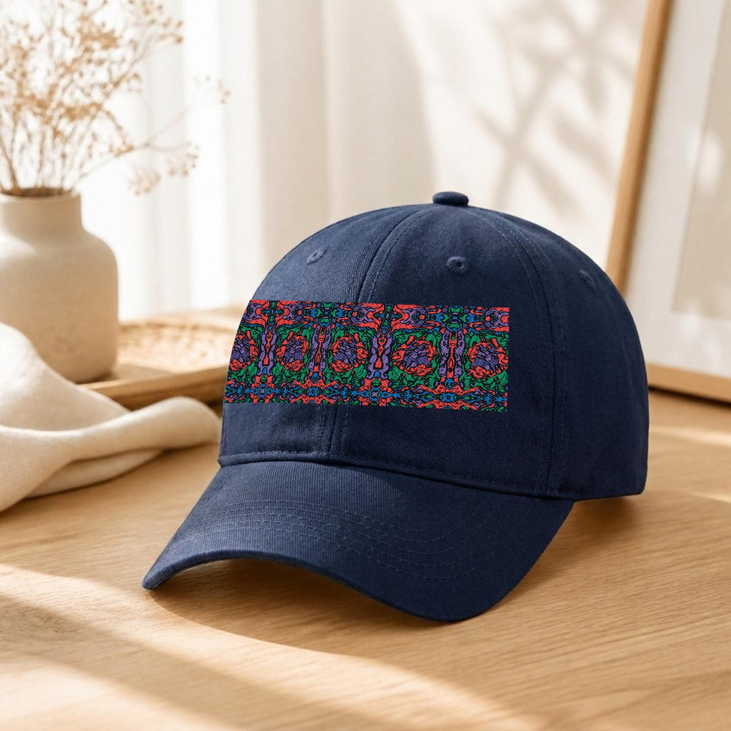 Embroidery Soft-Crown Flat Cap