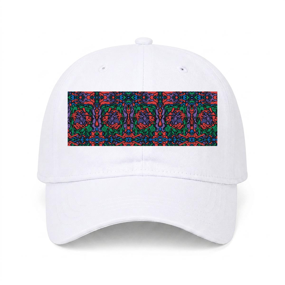 Embroidery Soft-Crown Flat Cap