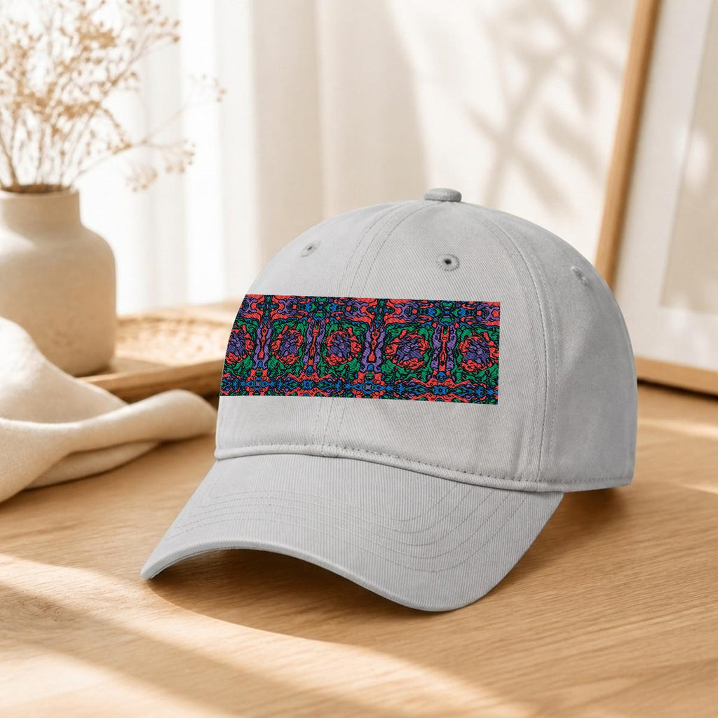 Embroidery Soft-Crown Flat Cap