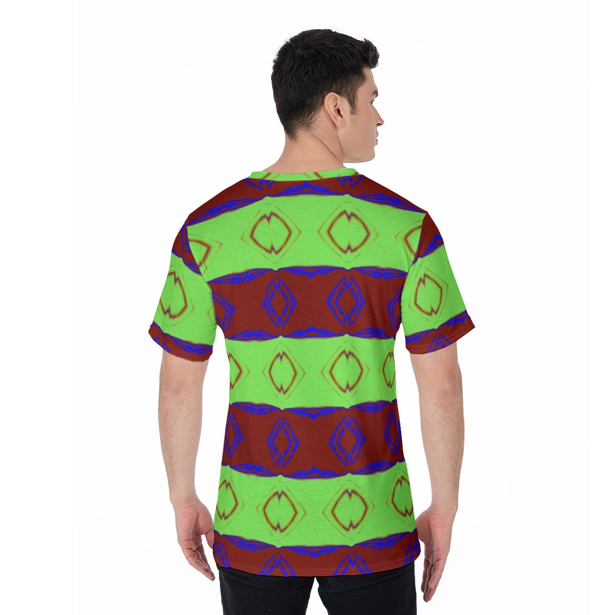 All-Over Print V-Neck T-Shirt