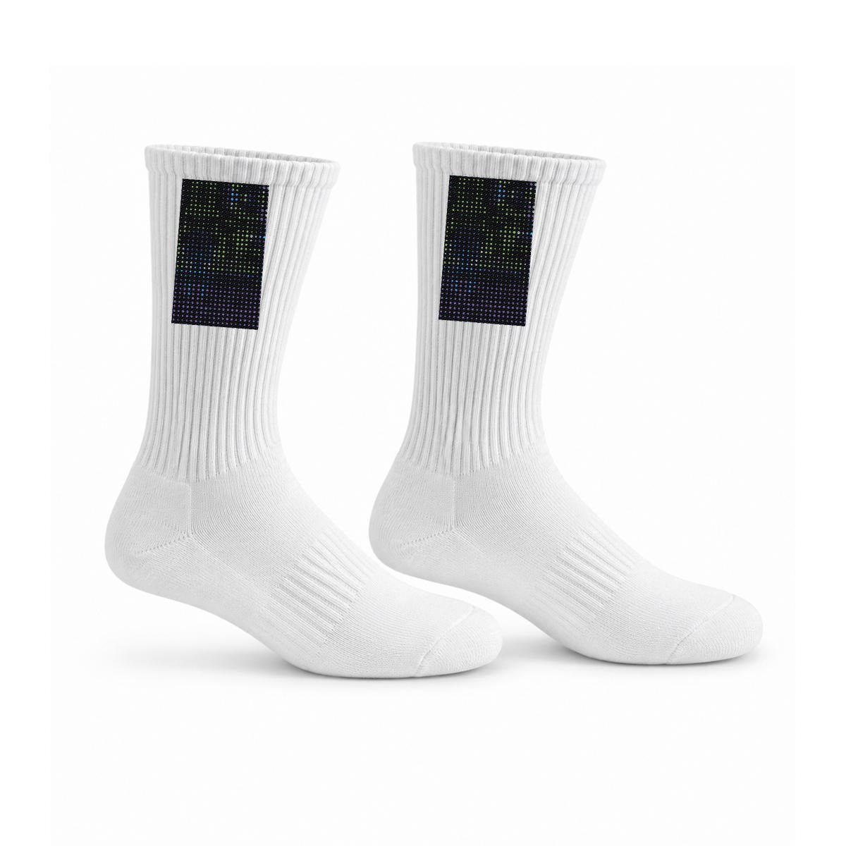 Embroidery Sports Cotton Crew Socks|Cotton