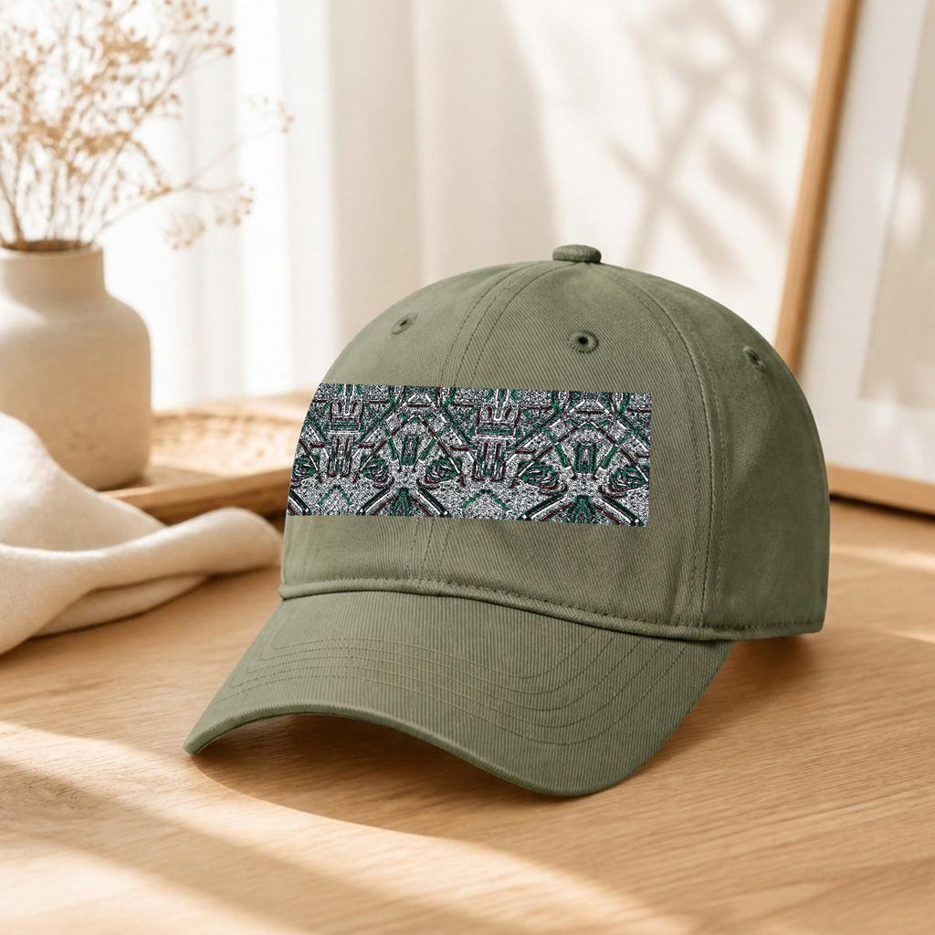 Embroidery Soft-Crown Flat Cap