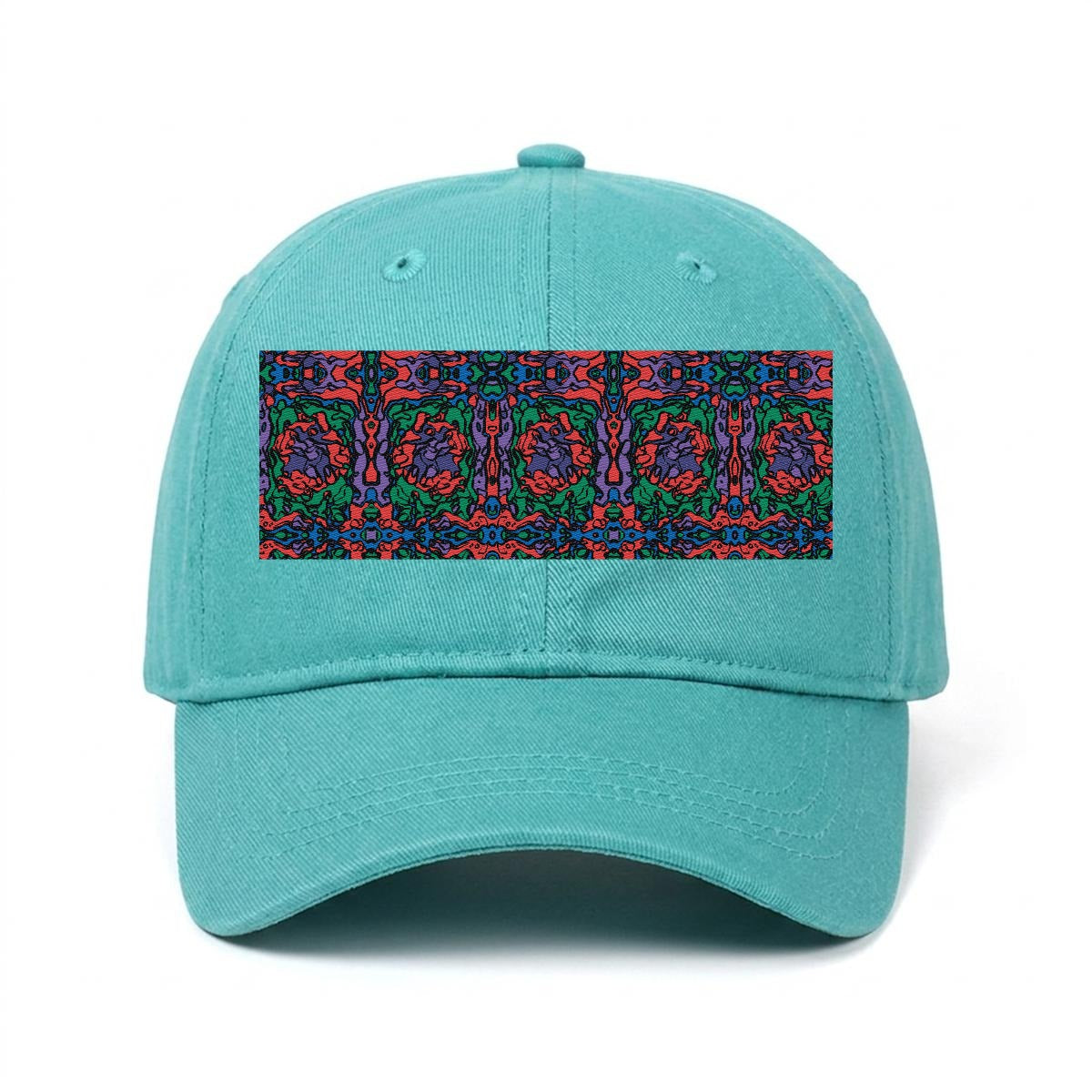 Embroidery Soft-Crown Flat Cap
